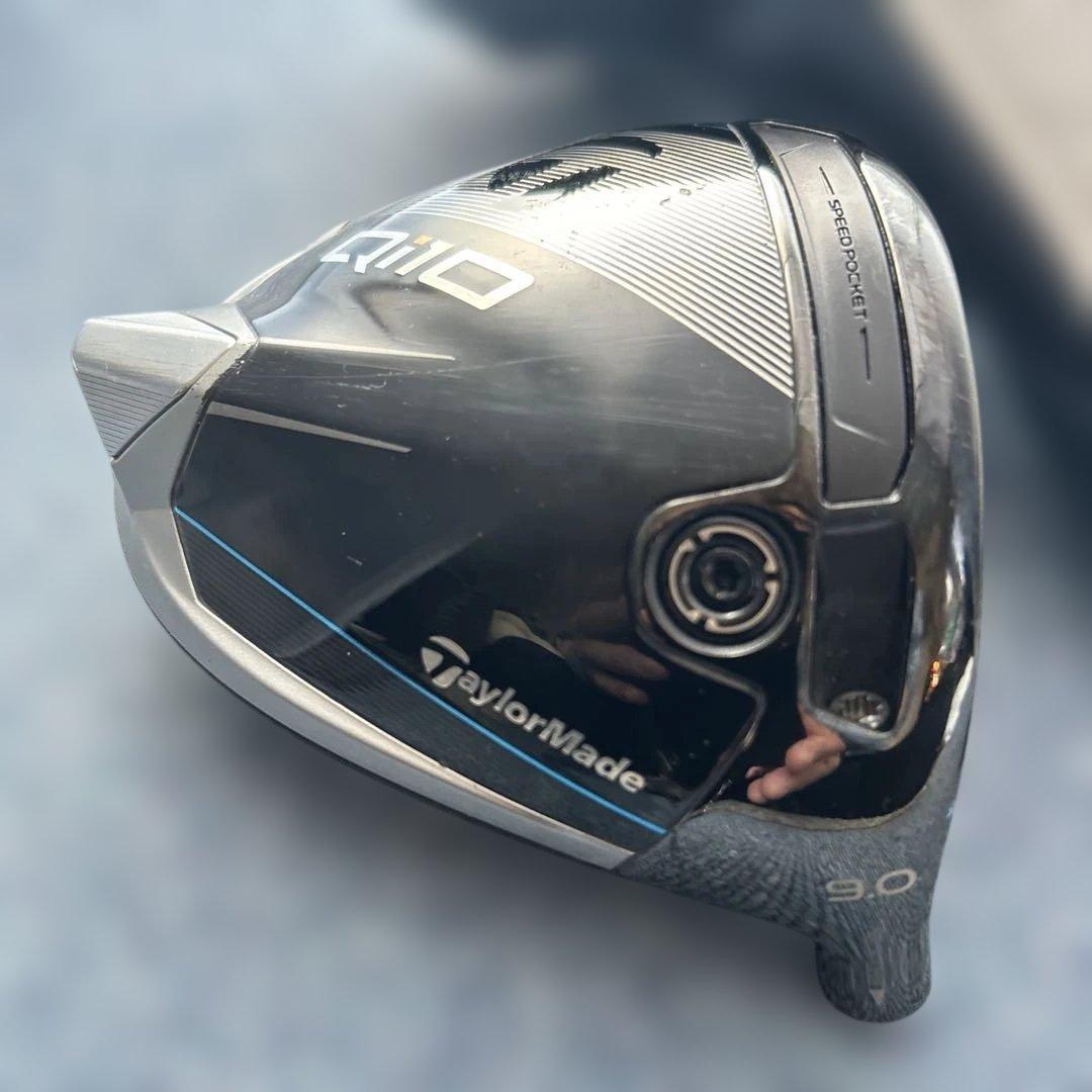 テーラーメイド》TaylorMade Qi10 ドライバーヘッド＋ヘッドカバー