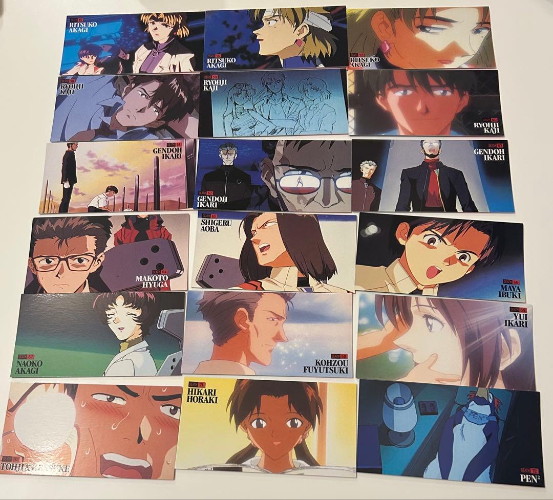 6840 エヴァンゲリオン カードダスマスターズワイド 初版 132種 - メルカリ