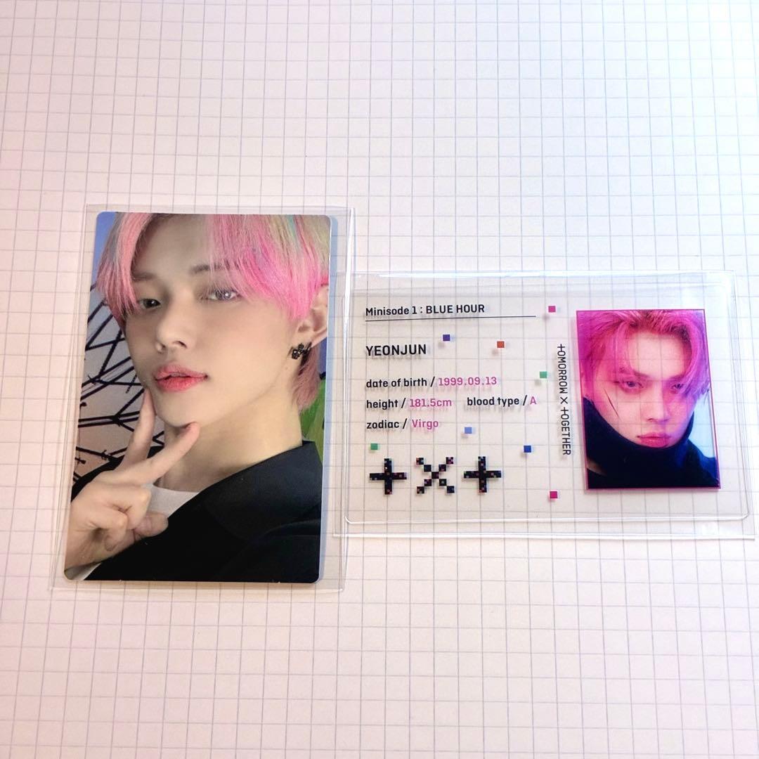 txt ヨンジュン トレカ blue hour - メルカリ