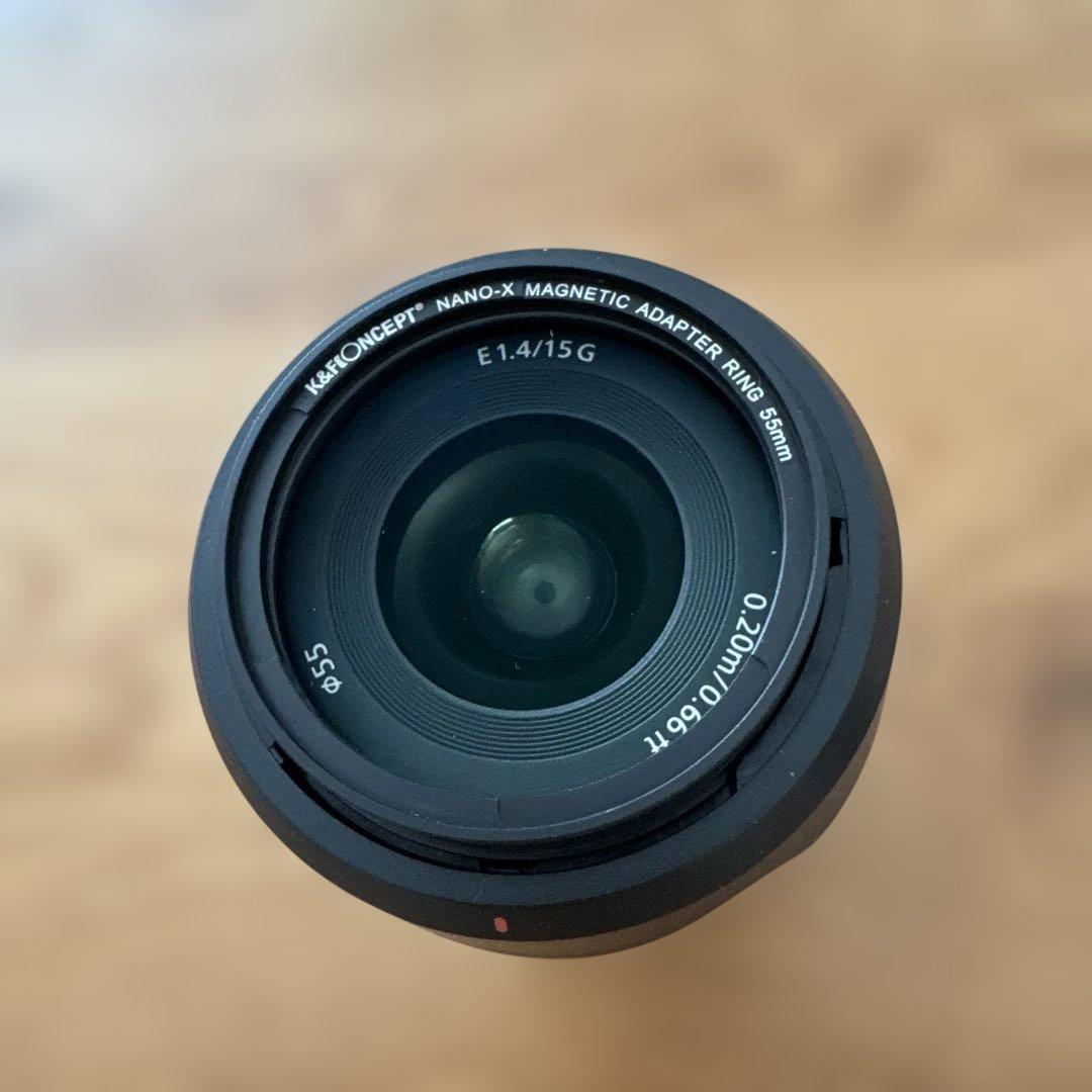 【新品同様】SONY SEL15F14G 15mm 1.4G