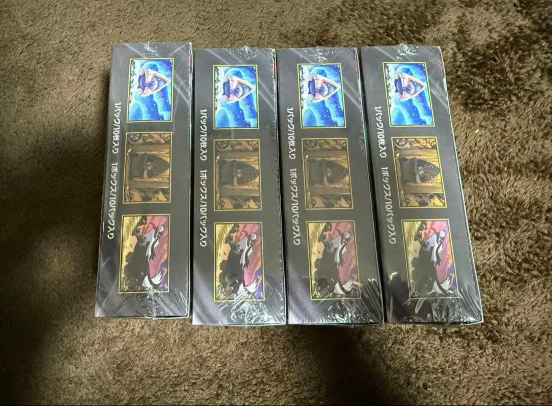 ポケモンカード メガドリームex シュリンク付き未開封 4box - メルカリ