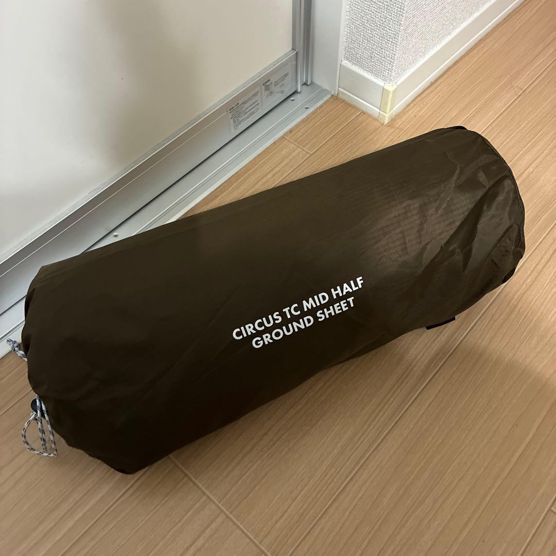 【美品】テンマクデザイン サーカス TC MID グランドシート ハーフ サーカスTC MID グラウンドシート ハーフ｜TENT｜PRODUCTS｜tent-Mark