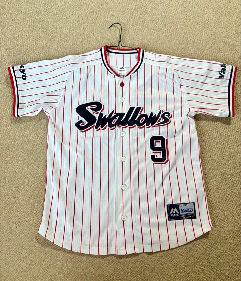 スワローズ ユニフォーム 塩見 サイン入り - メルカリ