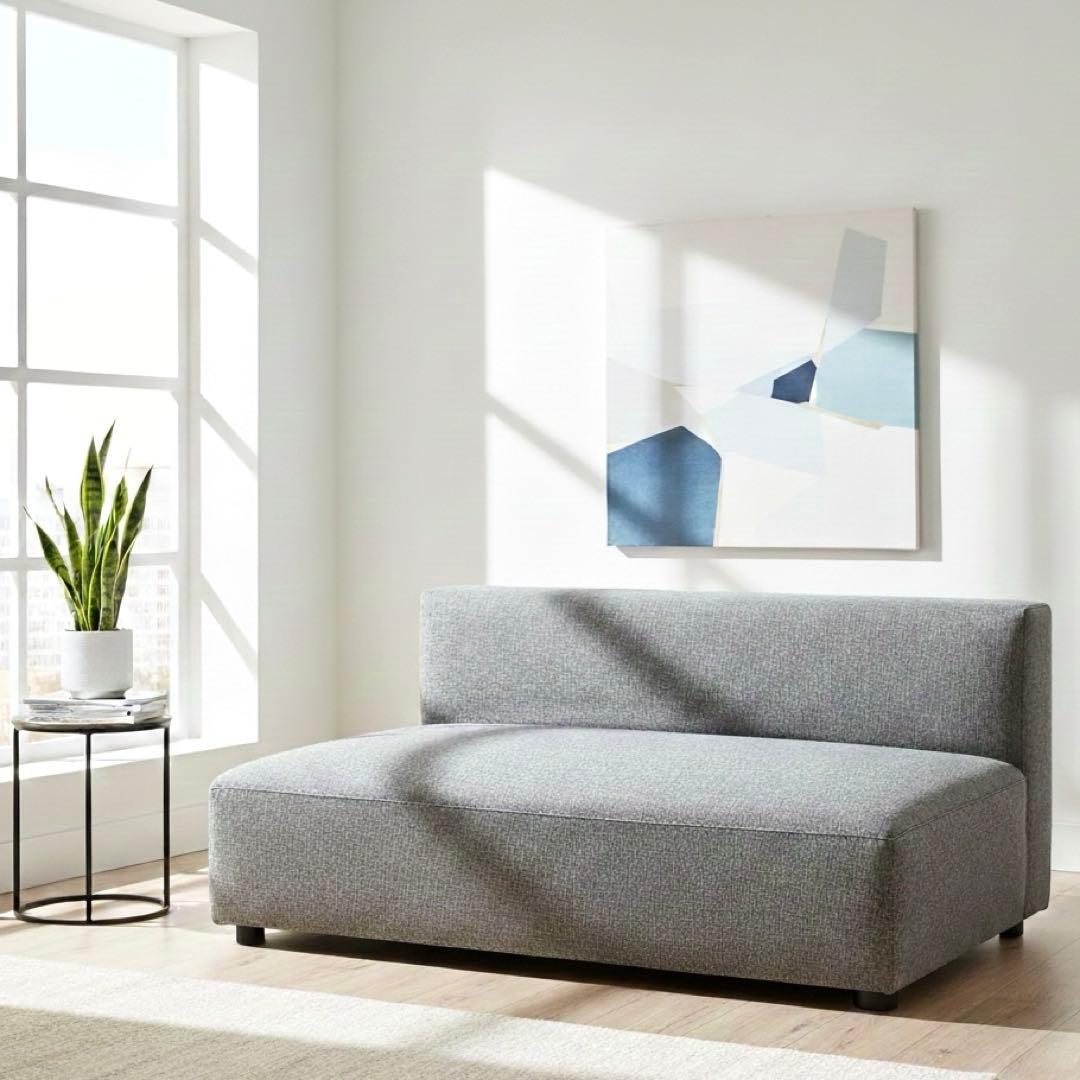 SPIGA スピガ LIBERO リベロ アームレス ソファ 2人がけ グレー LIBERO | リベロ | SPIGA（スピガ）| estic（エスティック）| MIX life