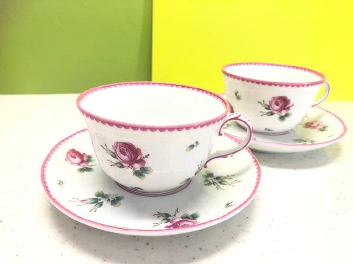 値引き リチャードジノリ アンティークローズ カップ&ソーサ - メルカリ