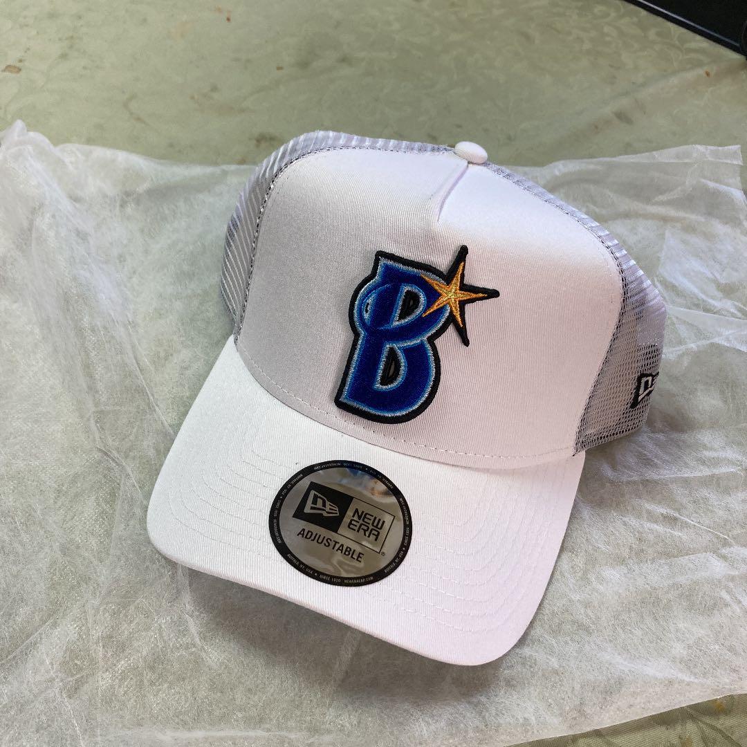 ベイスターズ NEW ERA CAPセット #39嶺井選手直筆サイン入り - メルカリ