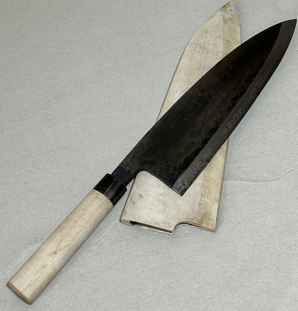 黒打ち 特大 大出刃庖丁 堺 菊秀 別打 刃渡31cm 鞘付 楽天市場】堺菊守 別打 柳刃の通販