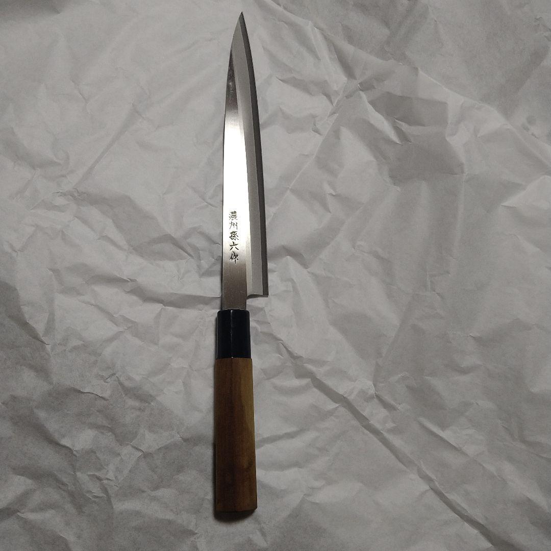 柳刃包丁 木製ハンドル - メルカリ