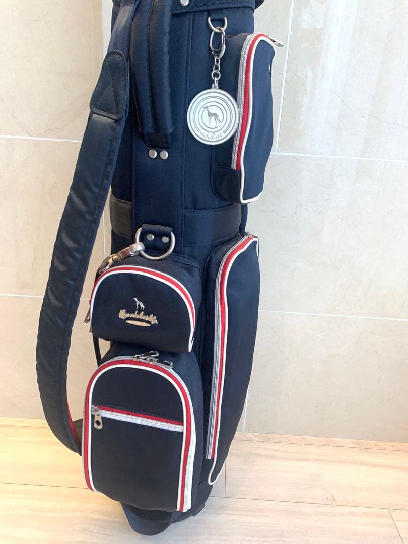 MAKI 様限定】adabat キャディバッグ ネイビー - メルカリ