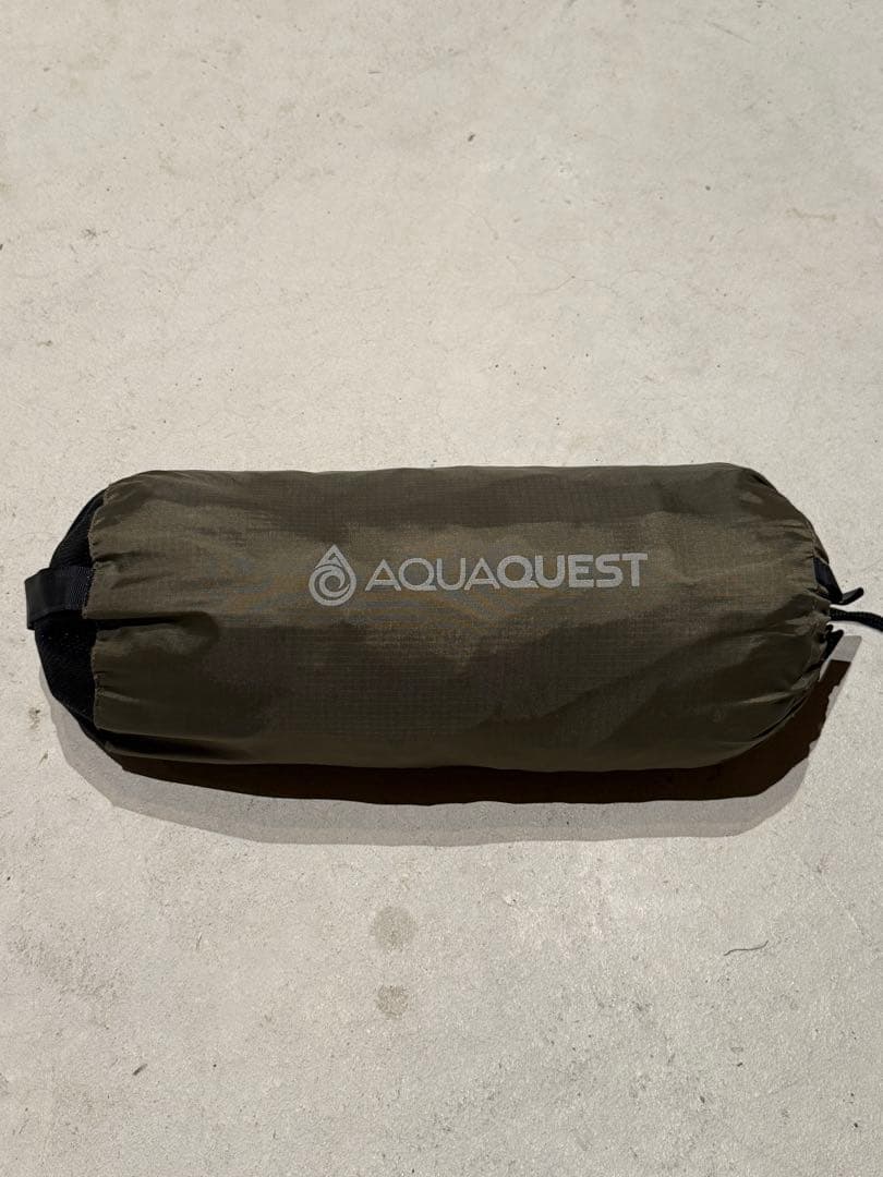 AquaQuest アクアクエスト タープ サファリ 3×3 軽量 タープ泊 AquaQuest】タープ泊にはDDタープよりアクアクエストがお勧め | 年間86