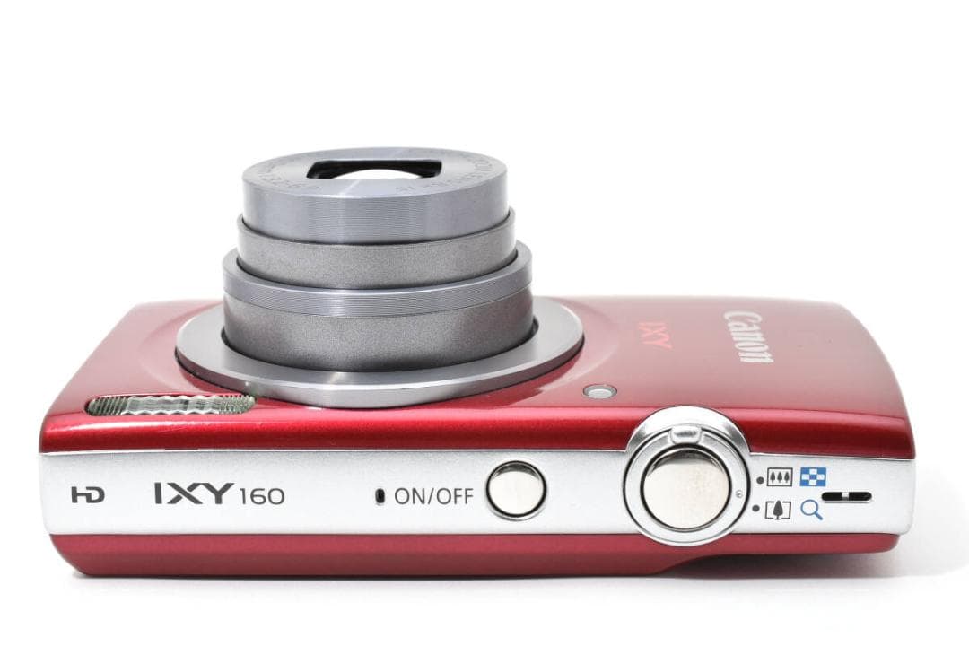 □ 美品 □ キャノン Canon IXY 160 レッド 415 - メルカリ
