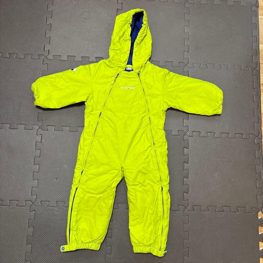 mont-bell 子供用スキーウェア Baby's 90 蛍光イエロー - メルカリ