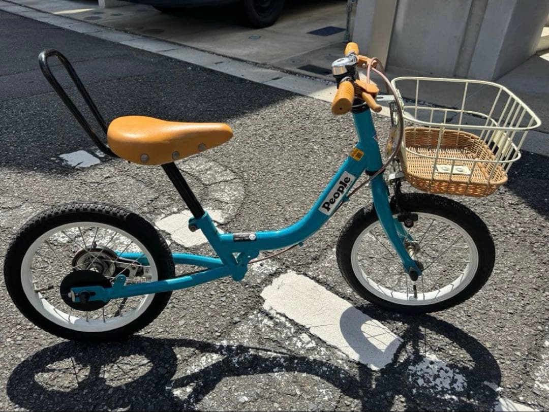 【手渡し限定】ケッターサイクル　14インチ　子供用自転車　青　いろいろおまけ付！ リユース】ケッターサイクル 14インチ 2020年モデル 子供用 自転車