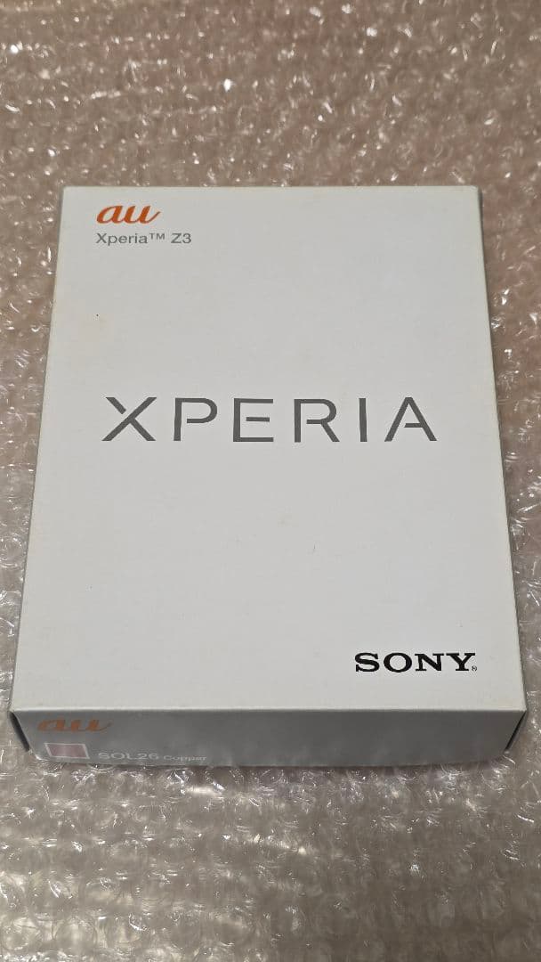 新品未使用 Xperia Z3 AU SOL26 SONY Copper - メルカリ