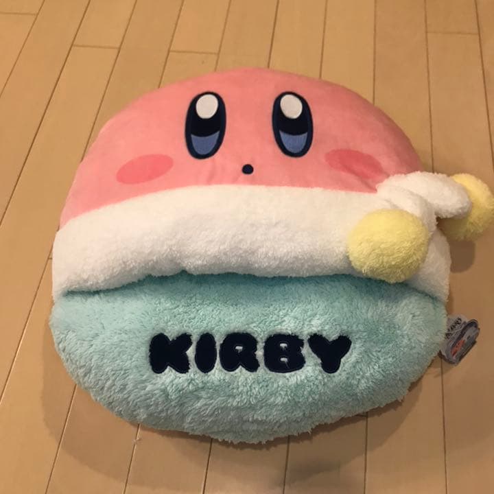 カービィ 足入れ クッション ぬいぐるみ 雪ふる夜のプププランド