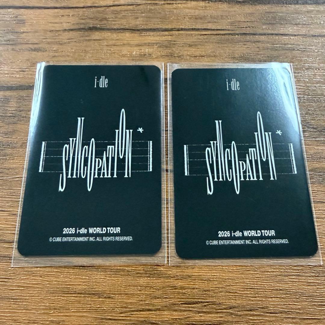 idle ミヨン トレカ シュファ Syncopation ソウルコン セット - メルカリ