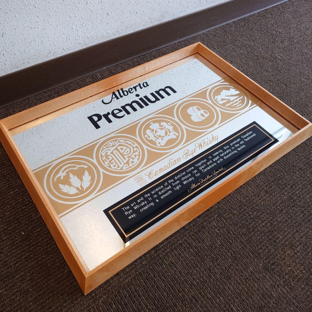 パブミラー Alberta Premium アルバータプレミア 壁掛け 看板 ②