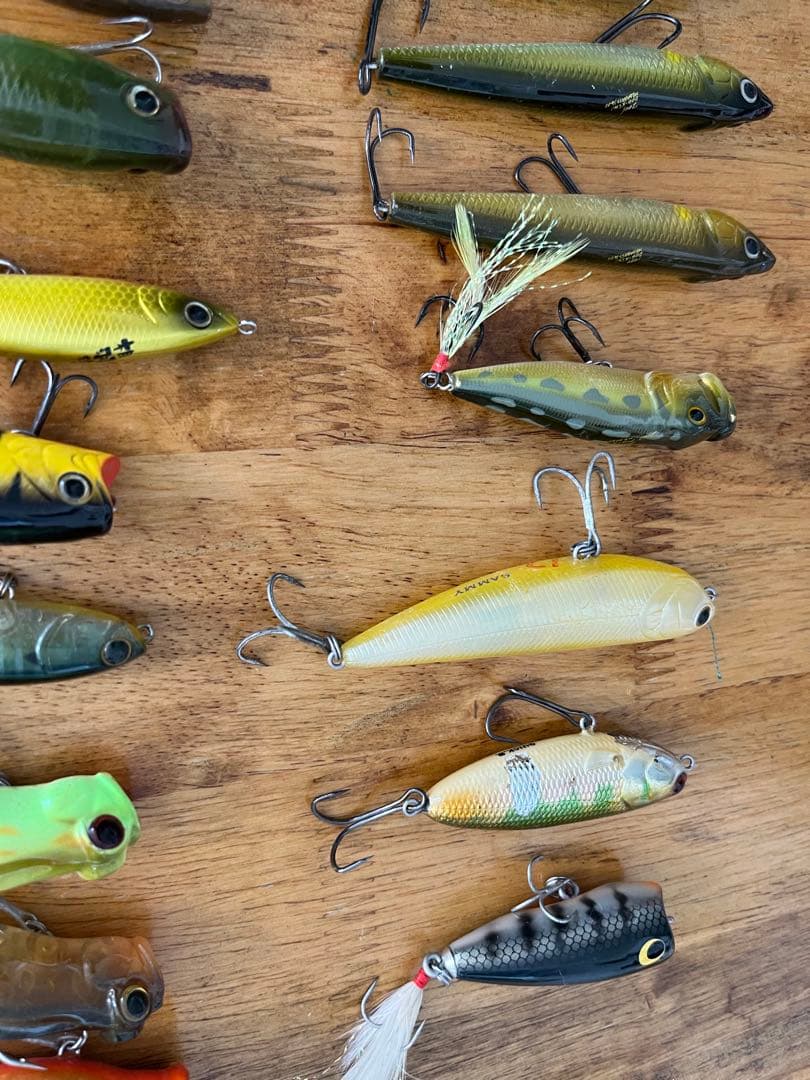 メガバス等 ルアー27点セット ドッグX パロット入り Megabass www