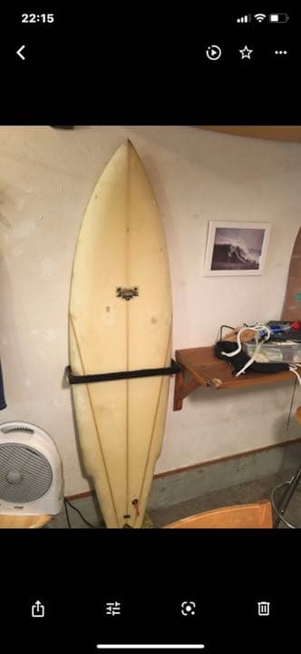 マリブサーフボードミッキーカワイハンドシエープスリーストリンガー