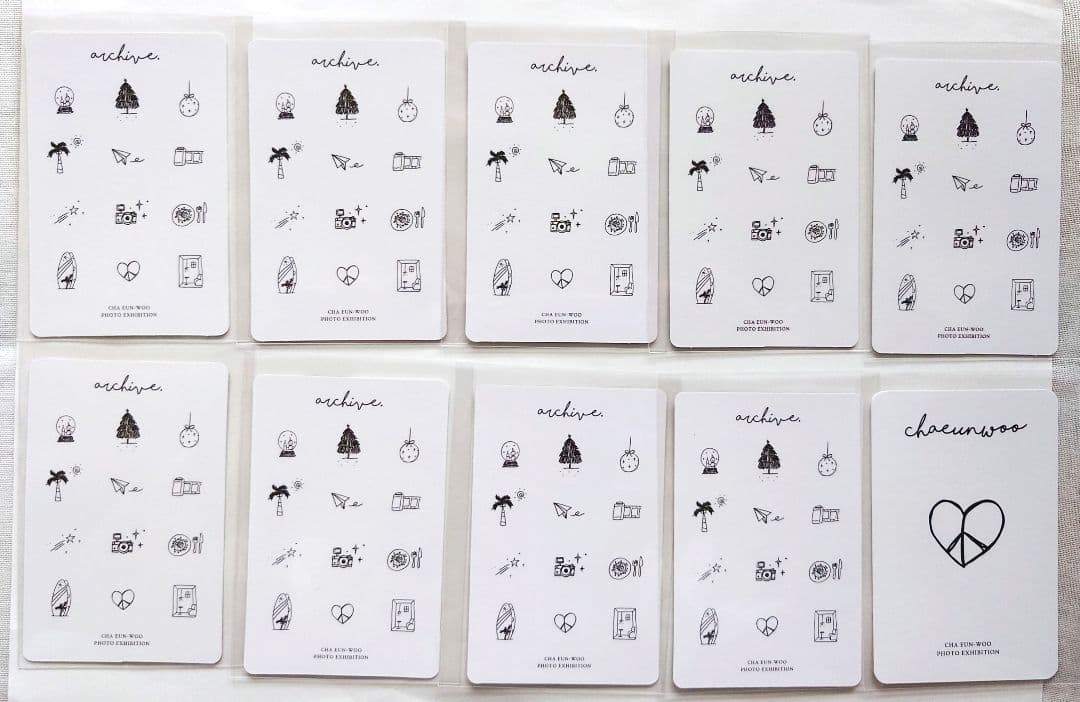 ASTRO チャウヌ archive トレカ 10枚セット - メルカリ