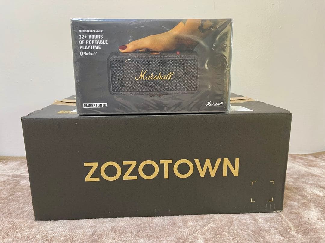 ⭕️新品未開封、国内正規品⭕️Marshall EmbertonIII ブラック - メルカリ