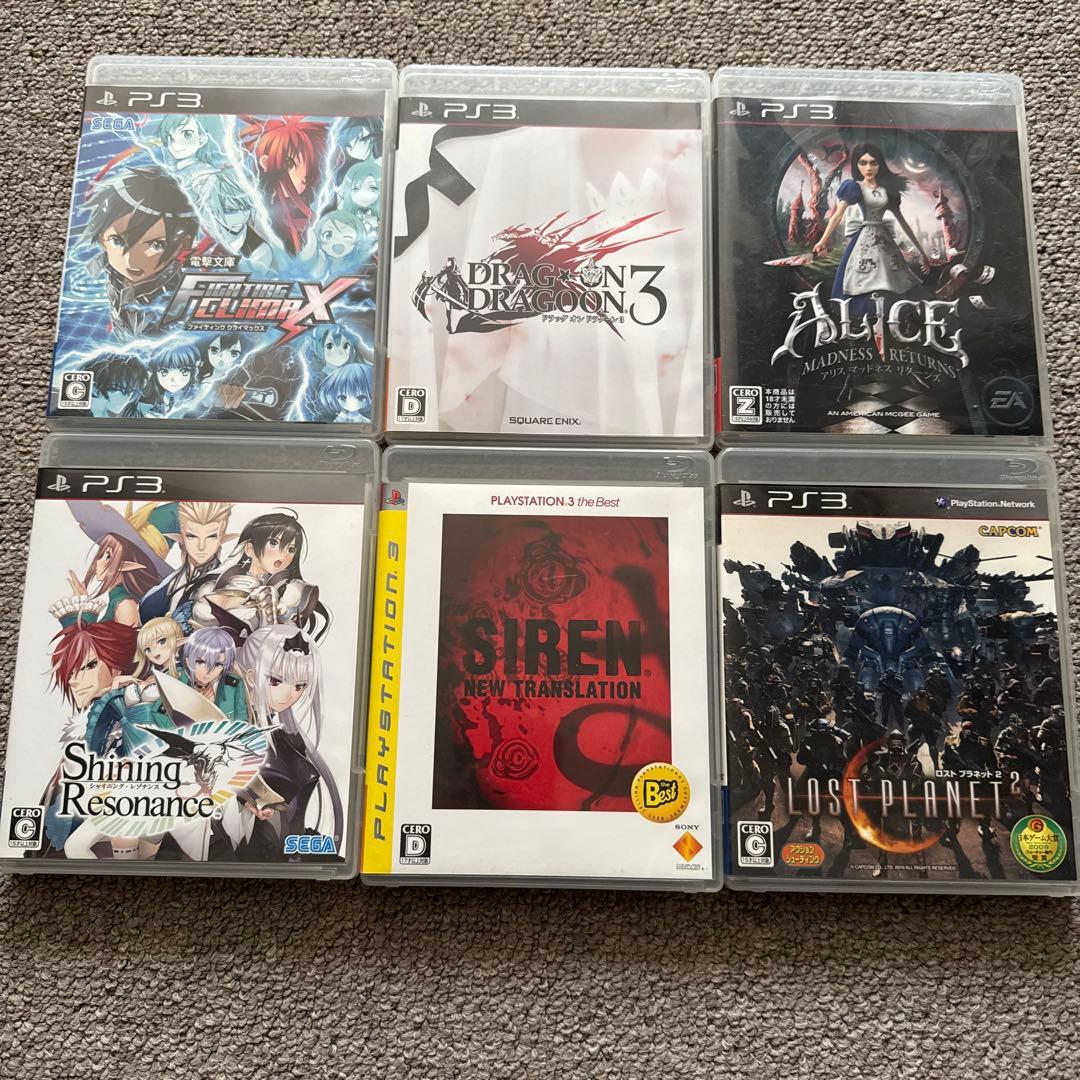 動作確認済】PS3本体 HDMI ゲームソフト6本 - メルカリ
