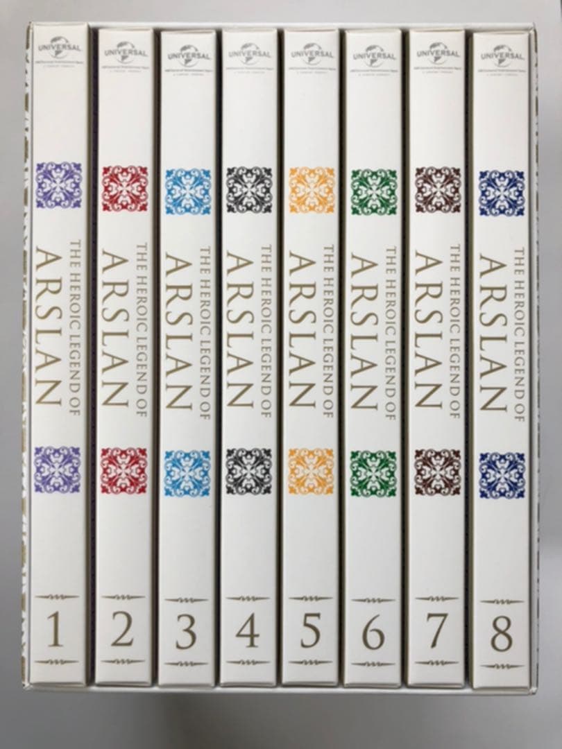 アルスラーン戦記 1～8巻〈全 初回限定生産〉DVD／ブルーレイ Amazon.co.jp | アルスラーン戦記 (初回限定生産) 全8巻セット