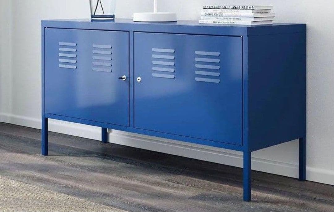 廃盤)IKEAイケア PSキャビネット ブルー - メルカリ