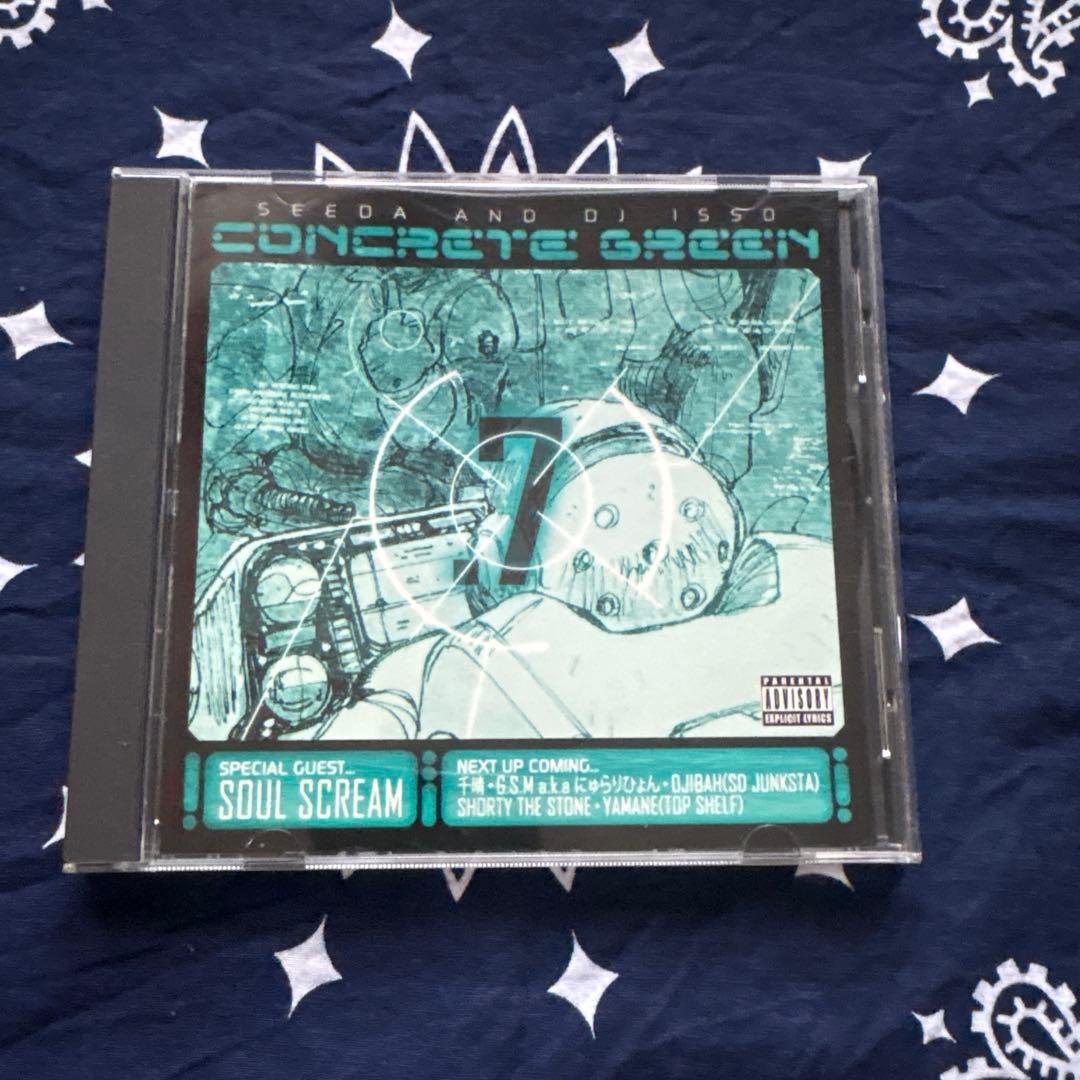 CONCRETE GREEN 7 SEEDA and DJ ISSO CD - メルカリ