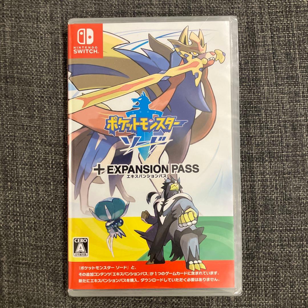 あ*)様 Switch ポケモン ソード＋エキスパンションパス 未開封 ポケットモンスター ソード+エキスパンションパス [Nintendo Switch
