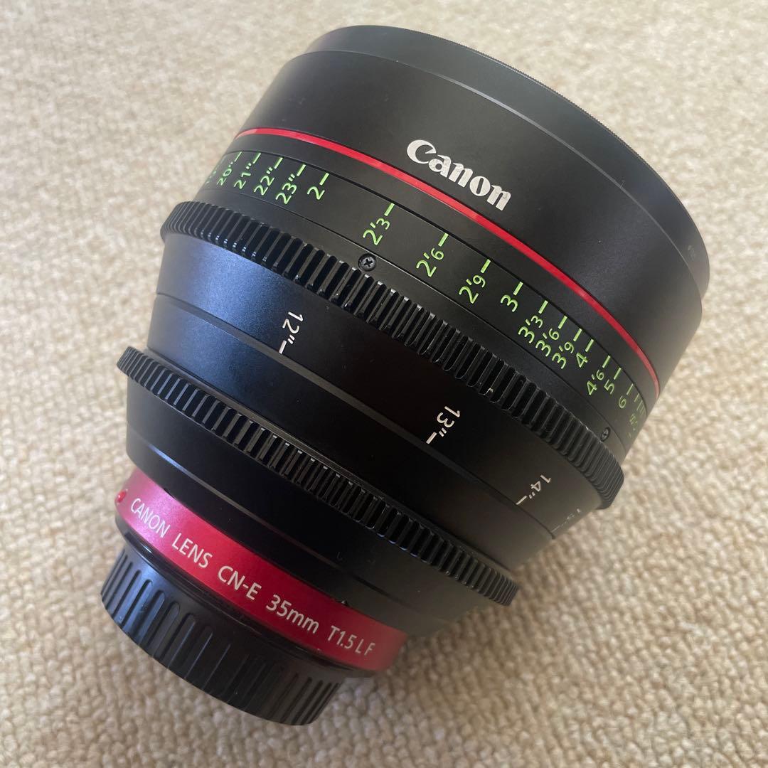 CANON シネレンズ CN-E 35mm T1.5 L F（フィート表記） Canon CN-E 35mm T1.5 L F EFマウント（ハードケース付） | パンダ