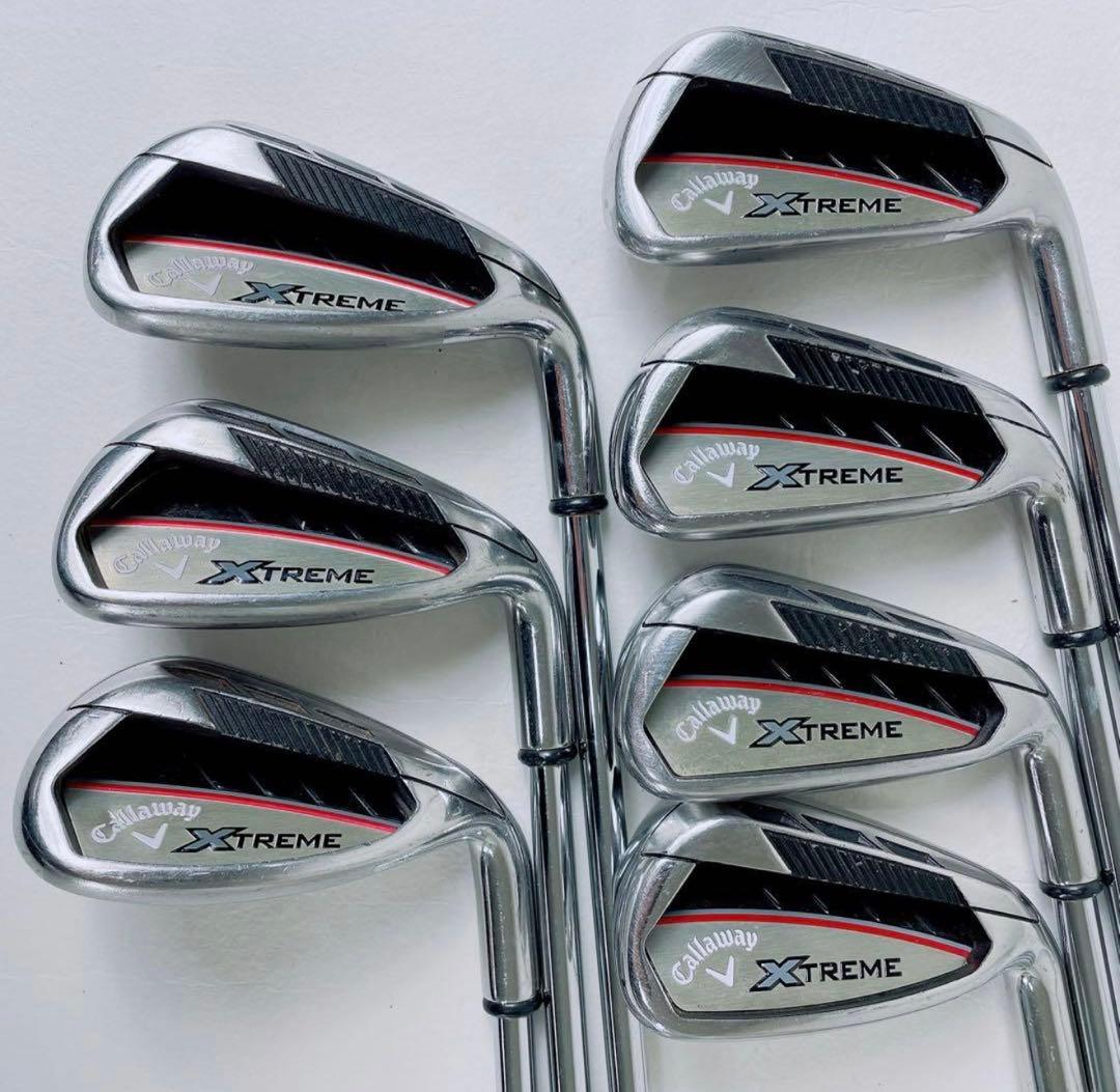キャロウェイ アイアン エクストリーム ユニフレックス 5-S 7本セット キャロウェイ アイアン エクストリーム ユニフレックス 5-S 7本セット