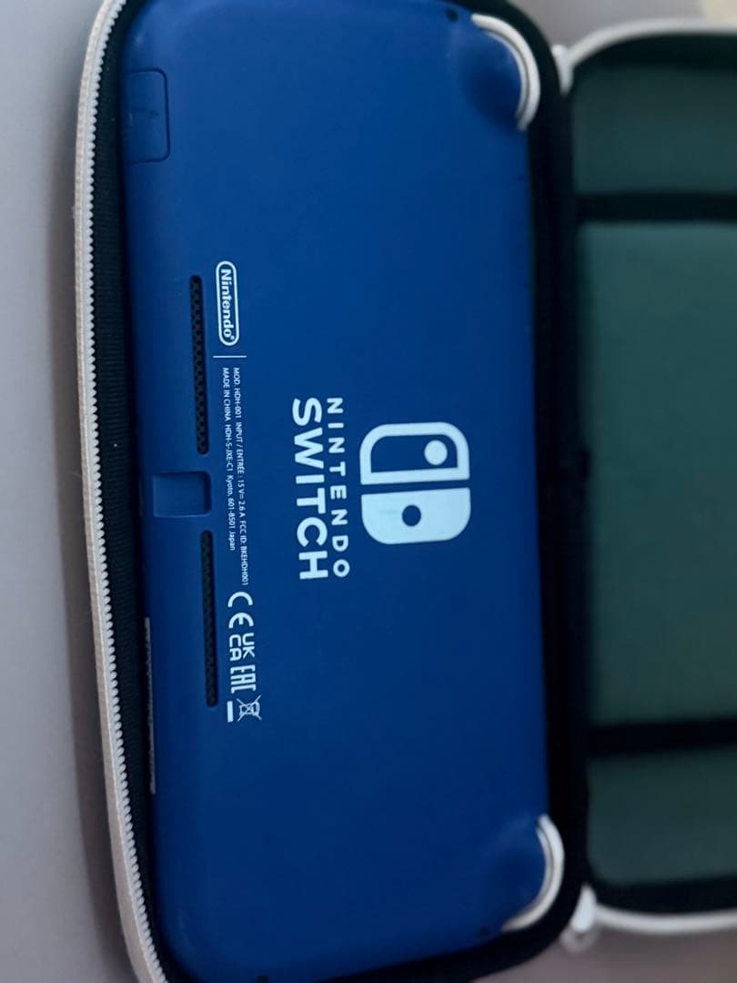 Nintendo Switch Lite ブルー 専用ケース付き - メルカリ