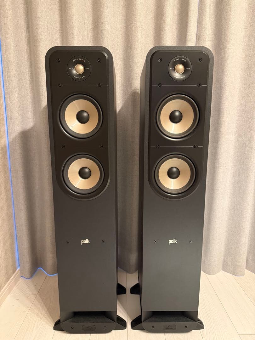 美品　Polk Audio ES55 2本1組 Amazon.com: Polk Signature Elite ES55 Tower Speaker - Hi-Res Audio