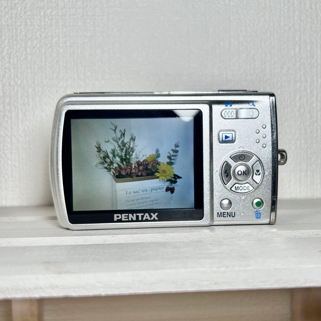 PENTAX ペンタックス Optio M30 シルバー デジカメ - メルカリ