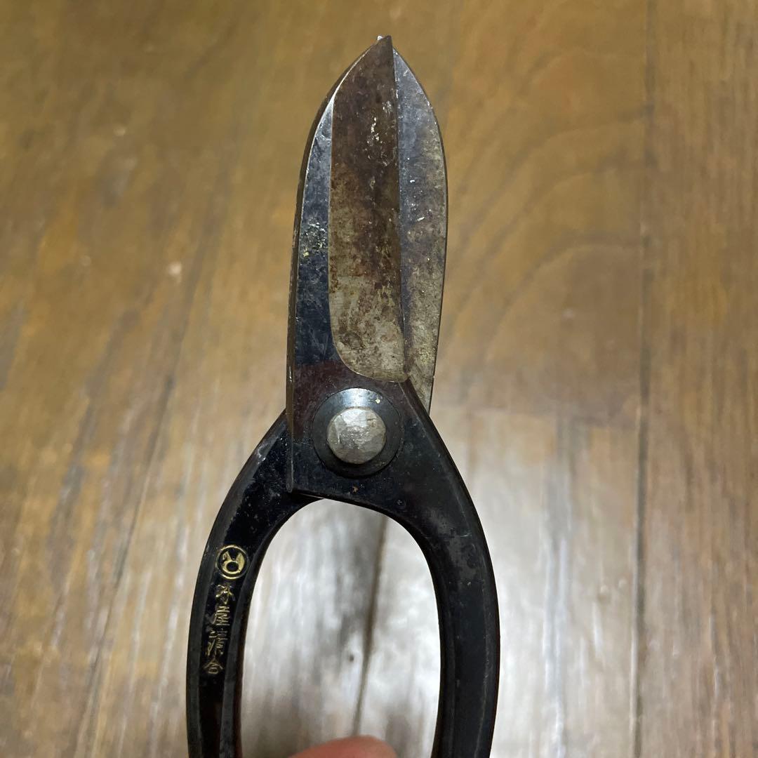 名工國治作花切り鋏 國治作木屋清合華鋏 花鋏 お花 生花 お稽古 華道