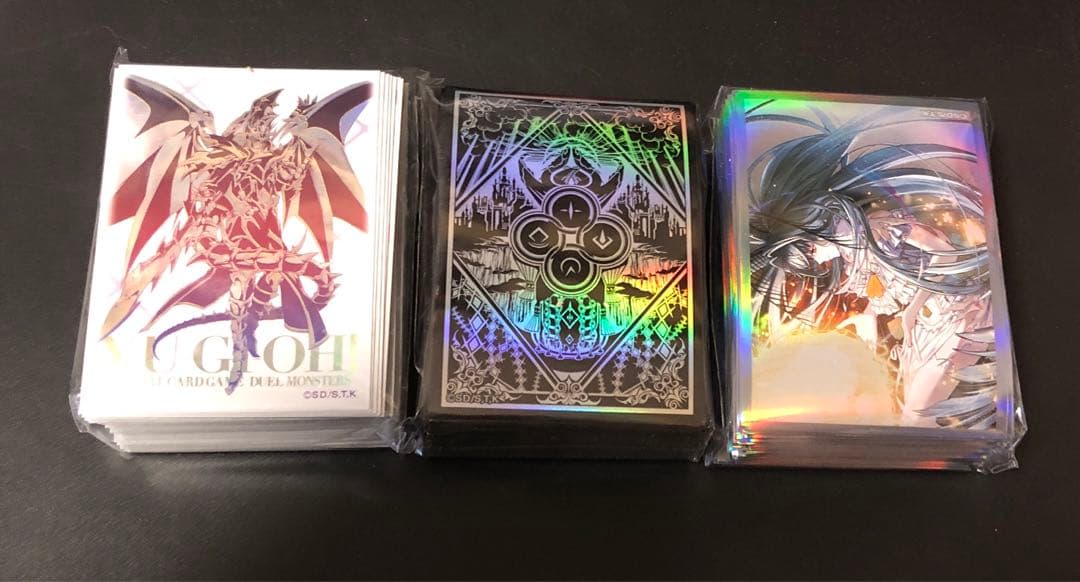 遊戯王 ニューロン交換ポイント限定スリーブ 3個セット 白の物語