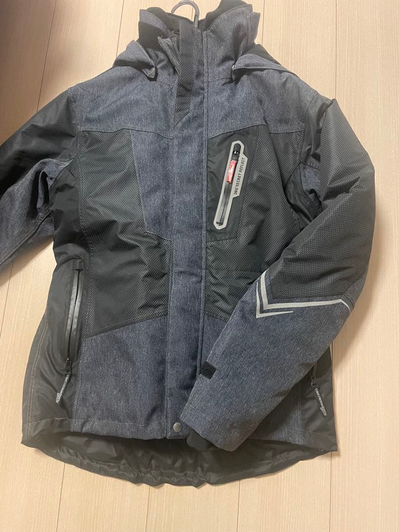 ワークマンイージス360°リフレクト透湿防水防寒デニム上下セット L