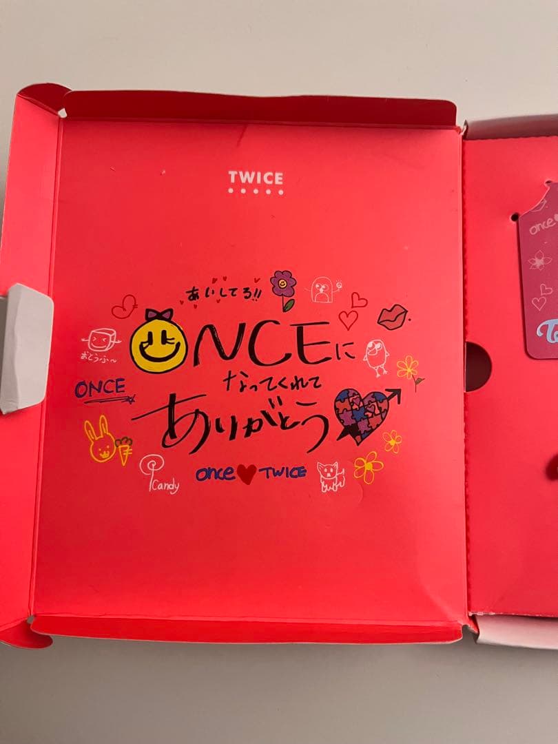 TWICE バッジセット ONCE公式カード - メルカリ