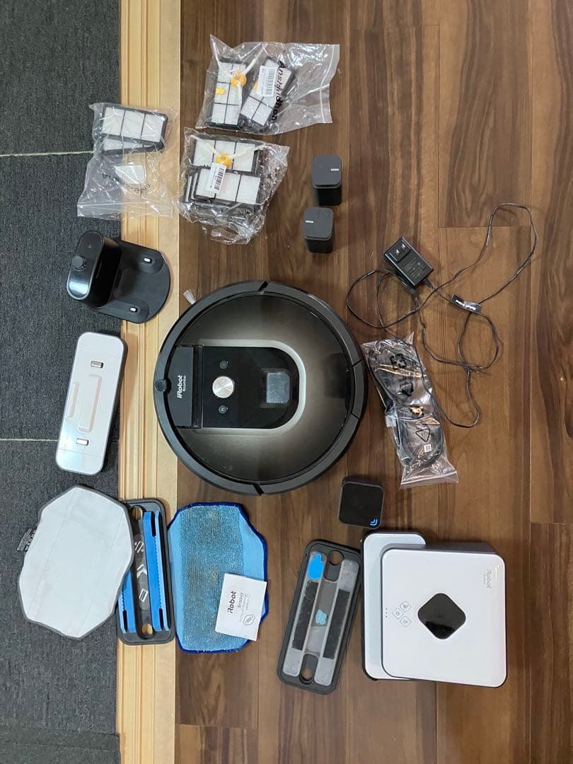 iRobot Roomba 980本体 ブラーバ　充電ドック付き Amazon | 掃除機の部分 ドック充電器アダプタードック互換性のある