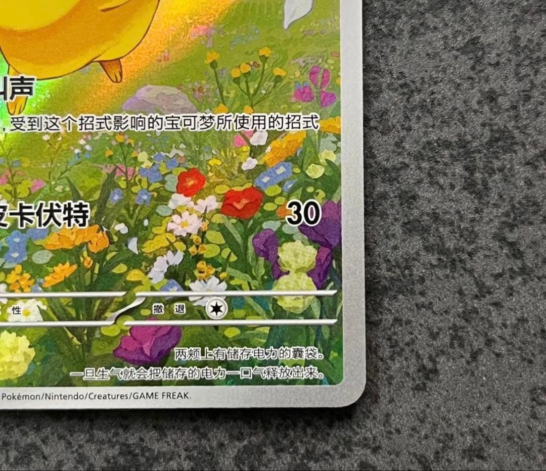 中国語版 宝石包 ポケモンカード ピカチュウ AR ポケカの夏がキタ