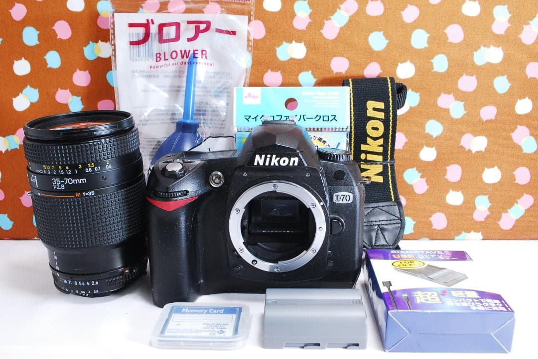 ✨お買い得✨ショット回数3742回✨Nikon D70 レンズセット - メルカリ