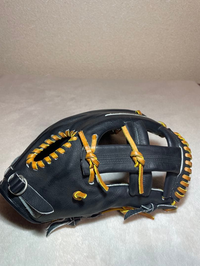 野球　硬式用　グローブ 黒とオレンジ 楽天市場】ジャパンボールパーク グラブ JAPAN BALL PARK WAGYU JB