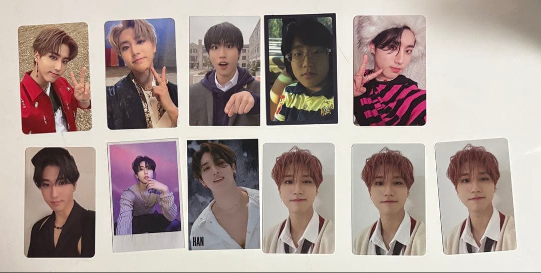 straykidsハンジソン トレカまとめ売り11枚レア幼少期あり - メルカリ