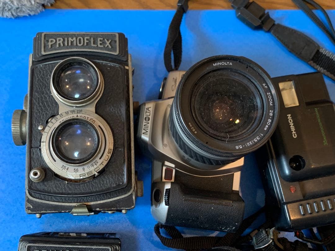0707カメラ まとめ1 一眼レフ 二眼 キヤノン ミノルタ ペンタックス