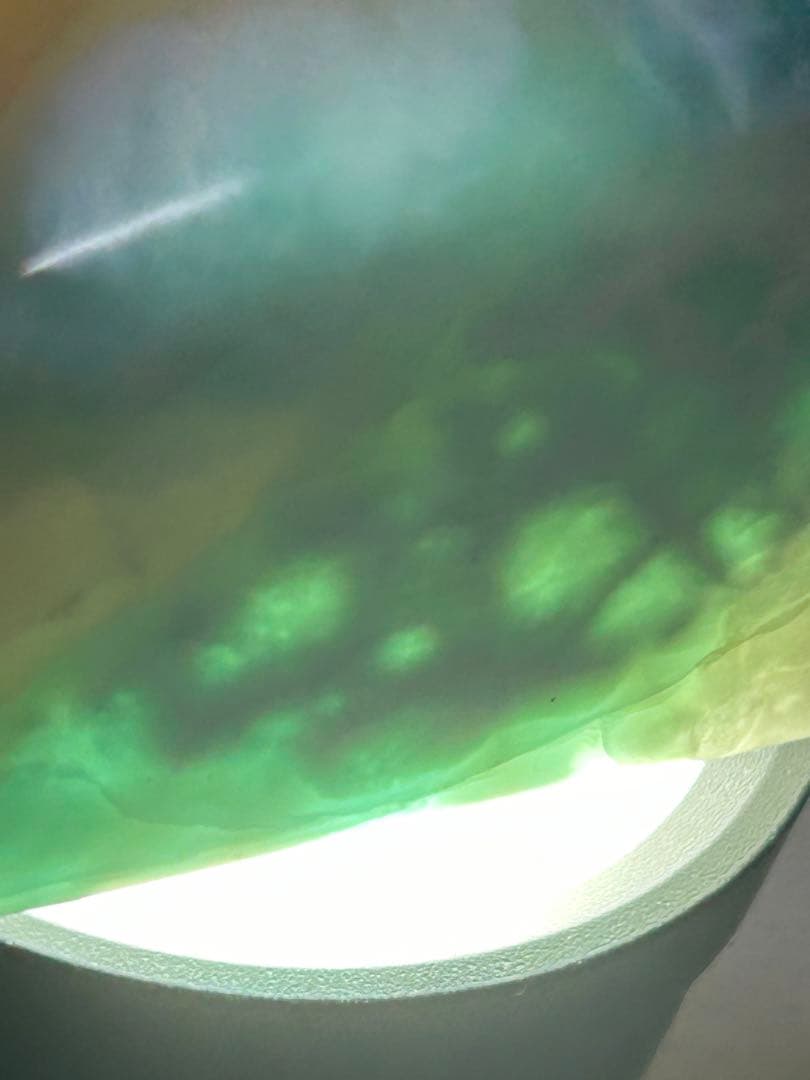 ドミニカ産　特大　ラリマー　ブルー　ペクトライト　原石　磨き石　370.5g