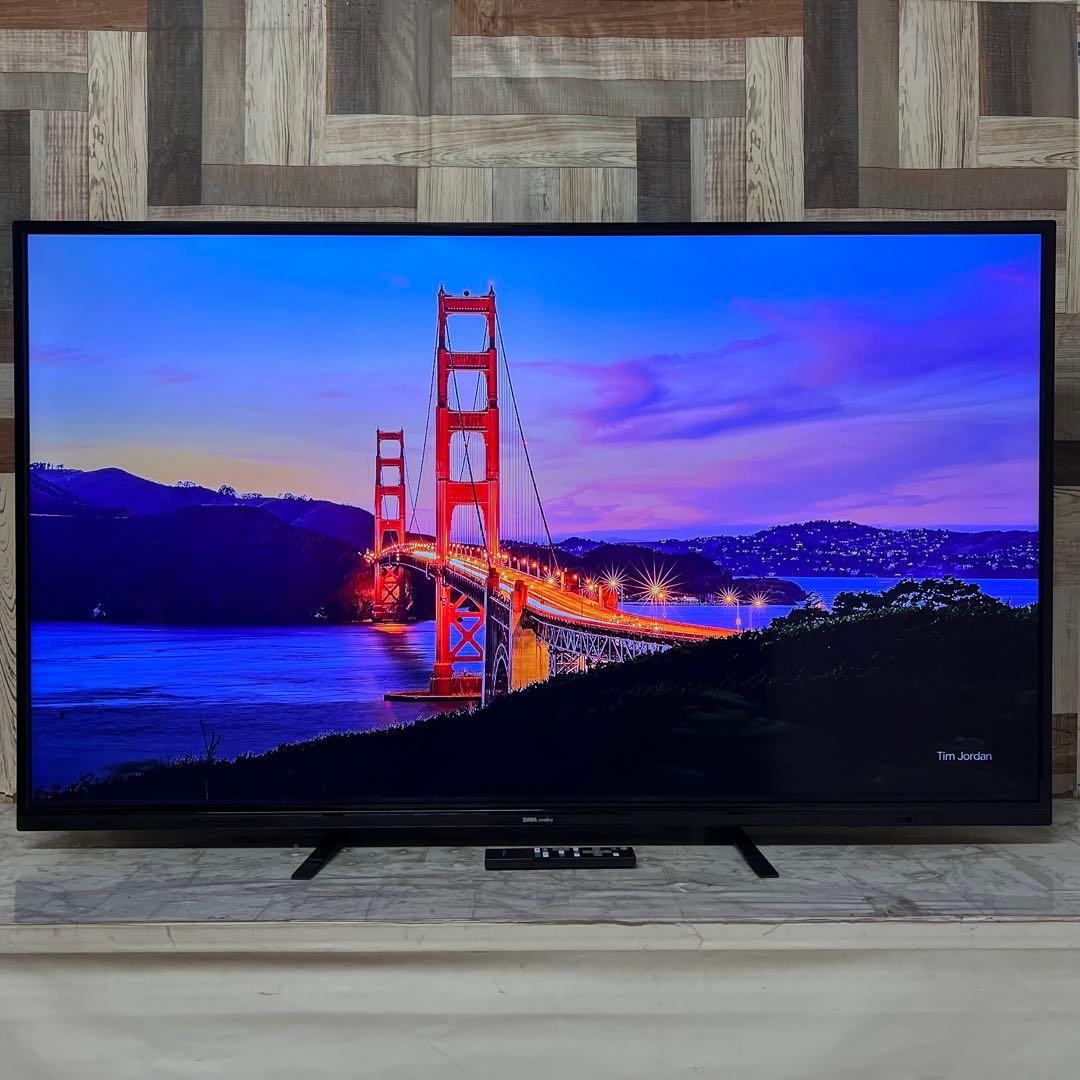 screaming666さん専用全国送料込DMM55V型4K液晶ディスプレイ