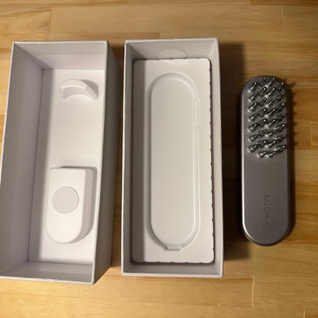 SALONIA 美顔器 シルバー - メルカリ