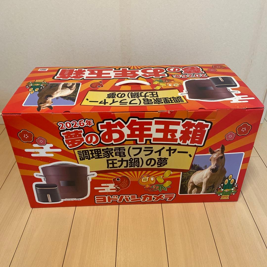 ヨドバシ 調理家電(フライヤー、圧力鍋)の夢 夢のお年玉箱 福袋 m68620197088_1.jpg?1767025682