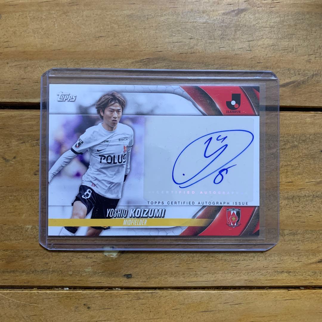 topps 2024 jリーグ flagship 小泉佳穂 直筆サインカード‼︎ - メルカリ